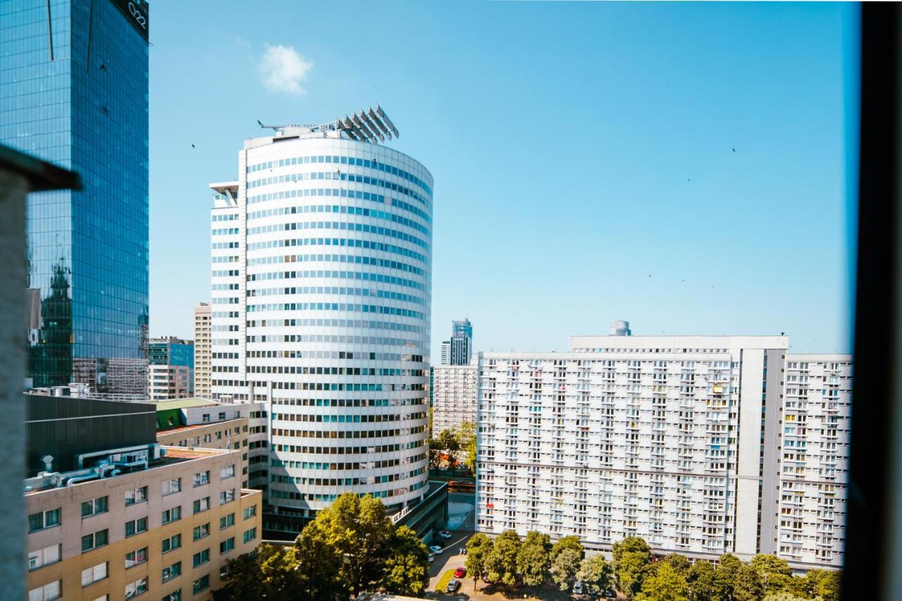 Bright 14Th Floor Central Home With Balcony & Views Varšava Exteriér fotografie