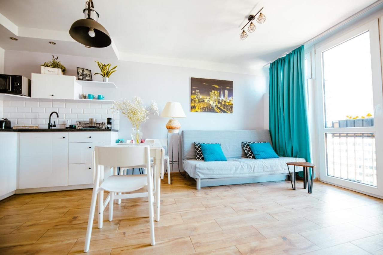 Bright 14Th Floor Central Home With Balcony & Views Varšava Exteriér fotografie