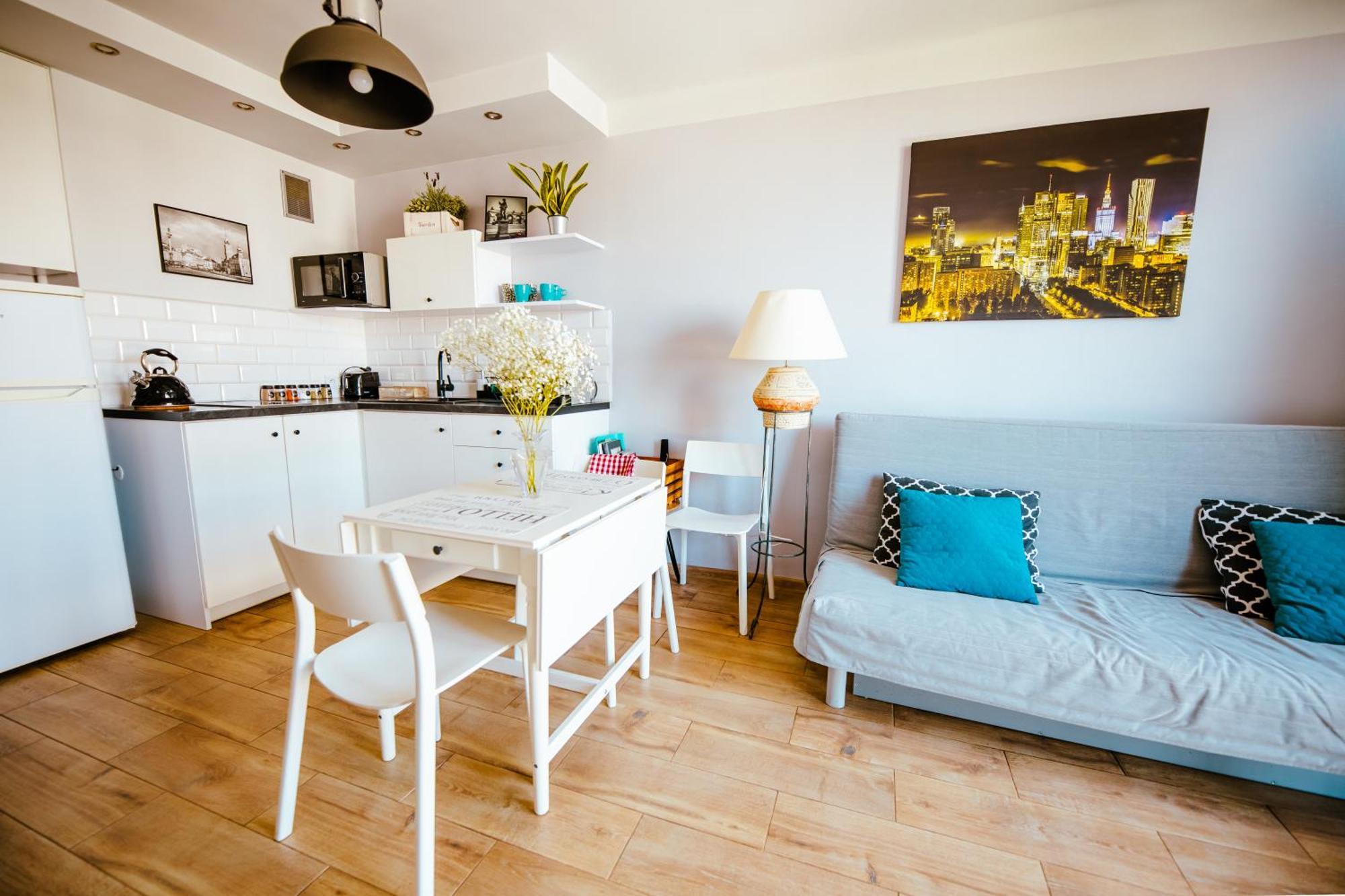 Bright 14Th Floor Central Home With Balcony & Views Varšava Exteriér fotografie
